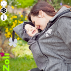 Pack de portage RainSnow Black Flower