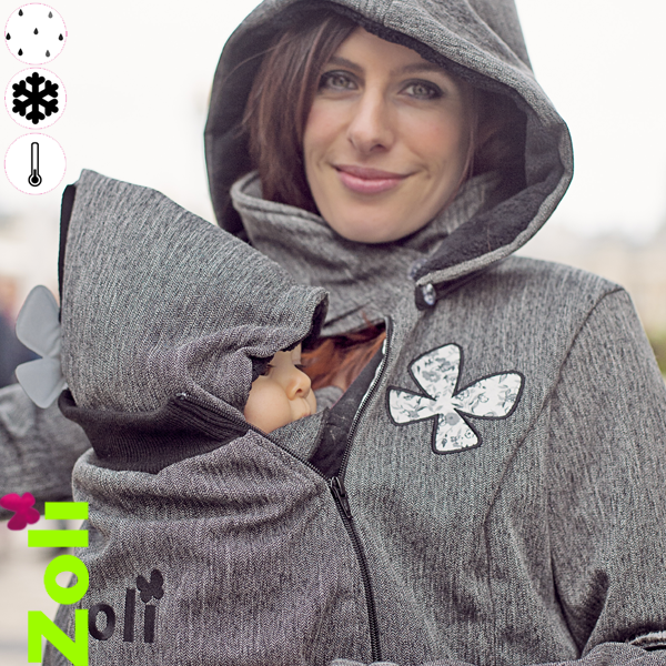 Pack de portage RainSnow Black Flower