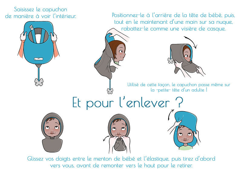 Capuchon enfant polaire SEAQUAL