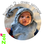 Capuchon Premier Hiver (0 - 6/8 mois)