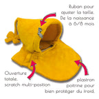 Capuchon Nouveau né (0 - 6/8 mois)