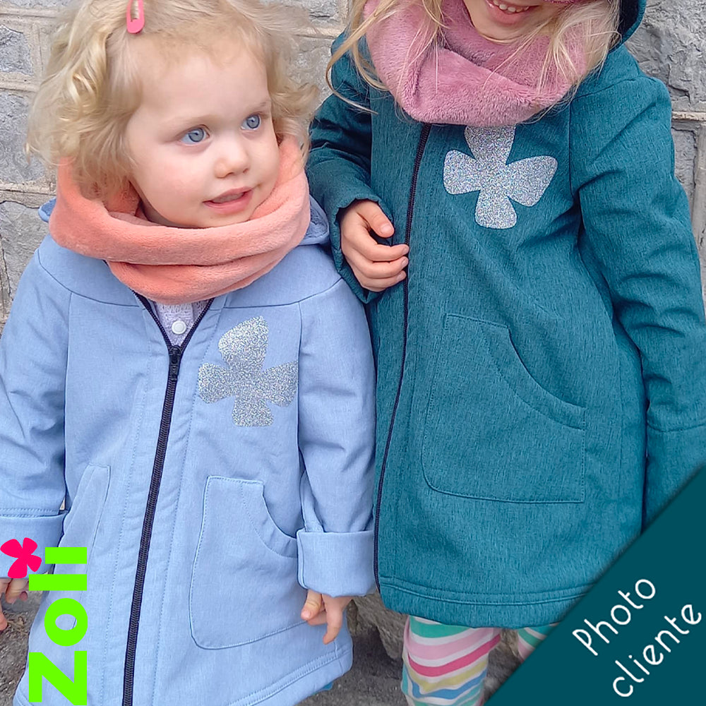 Manteau Fille "MoiZossi" Week End