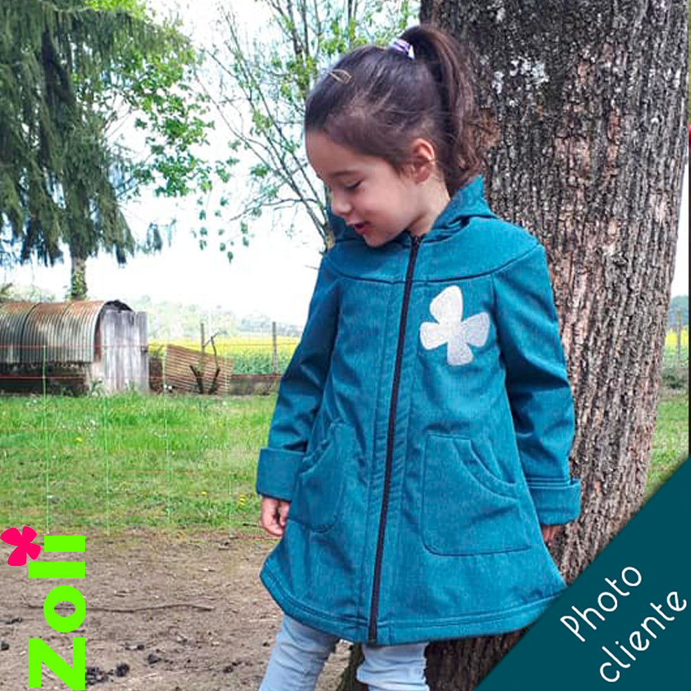 Manteau Fille "MoiZossi" Week End