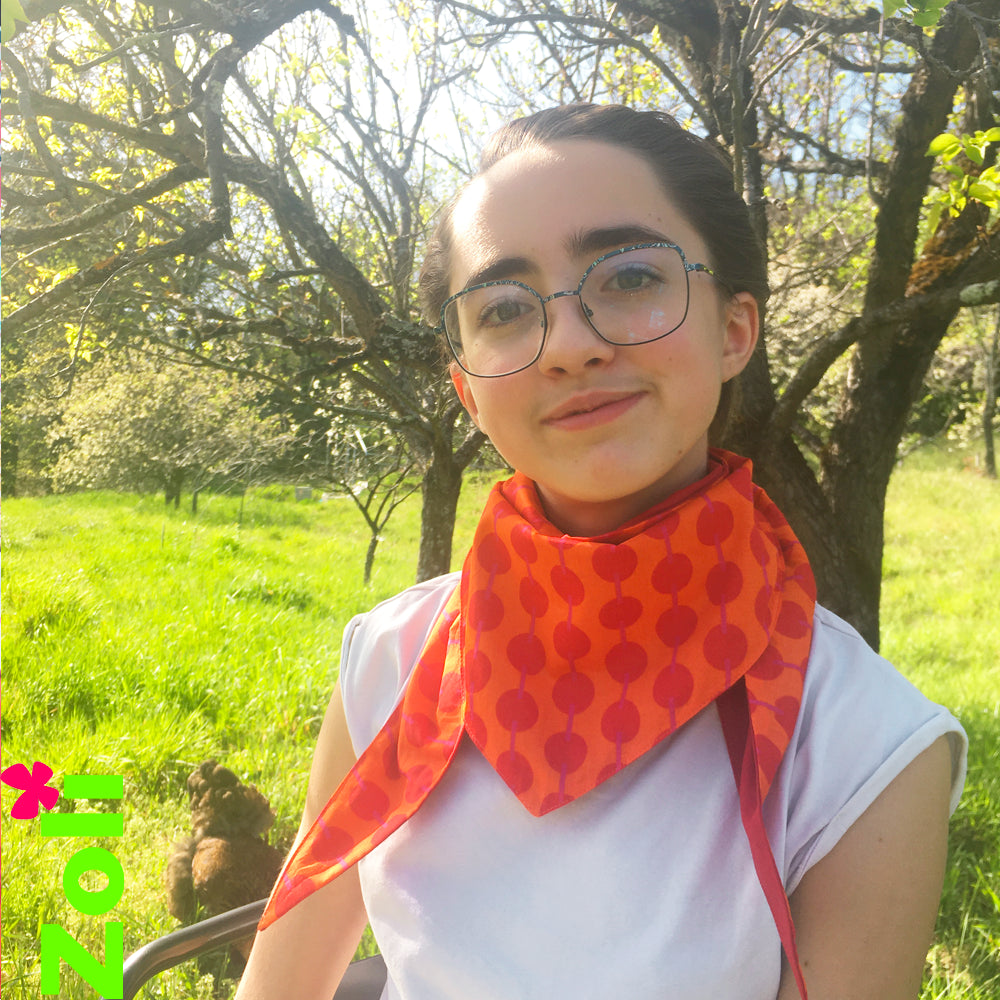 Foulard petite taille