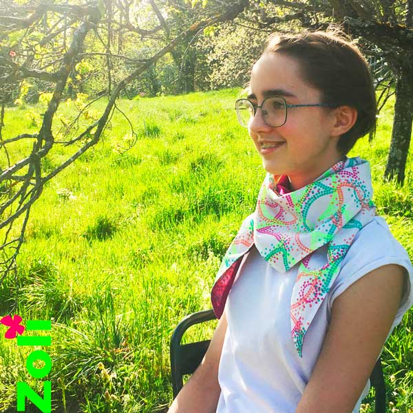 Foulard petite taille