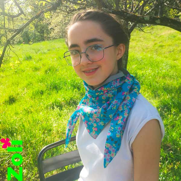 Foulard petite taille