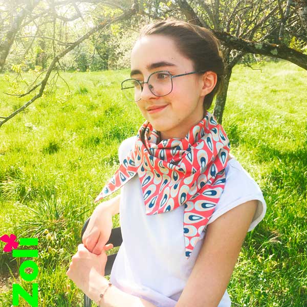 Foulard petite taille