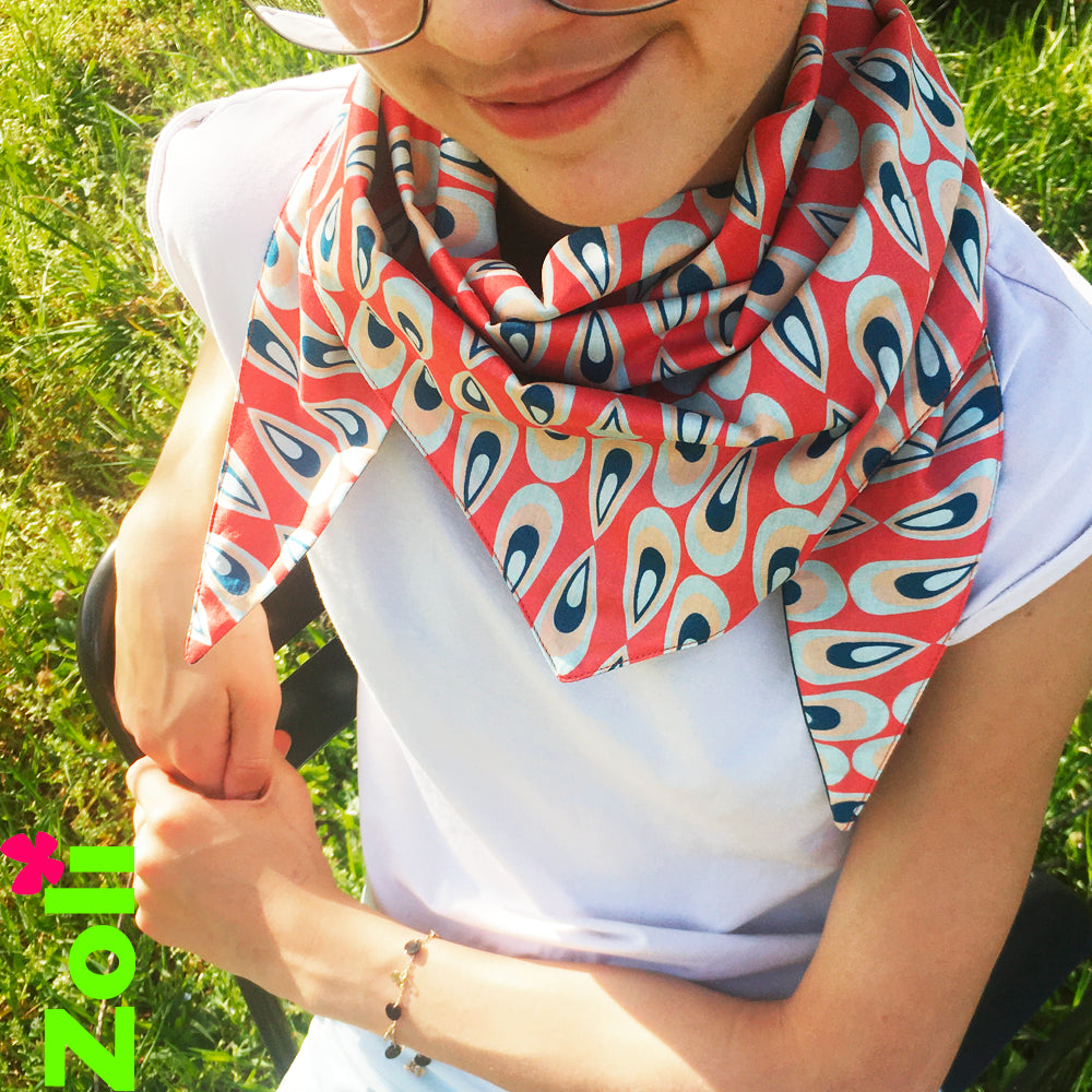 Foulard petite taille