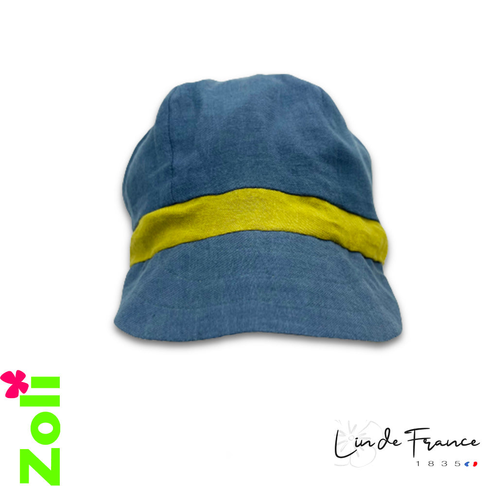Casquette Junior et Adulte en Lin Lavé de Normandie