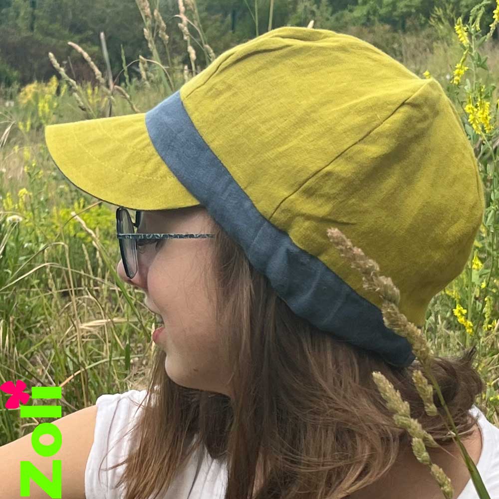 Casquette Junior et Adulte en Lin Lavé de Normandie