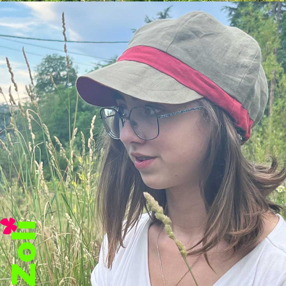 Casquette Junior et Adulte en Lin Lavé de Normandie