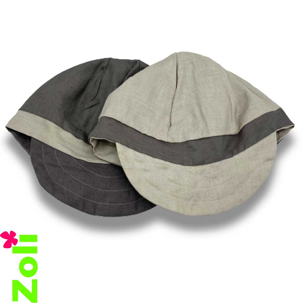 Casquette Junior et Adulte en Lin Lavé de Normandie