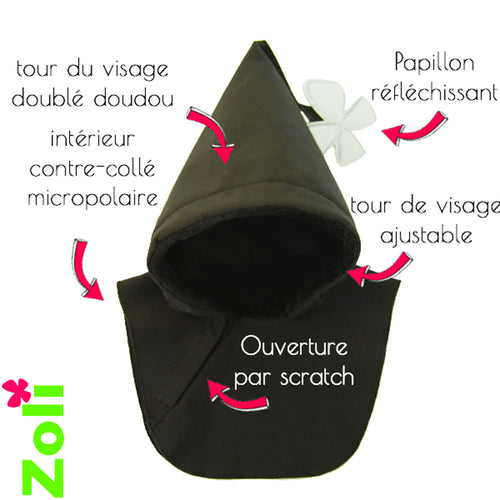 Capuchon BEBE imperméable Week-End