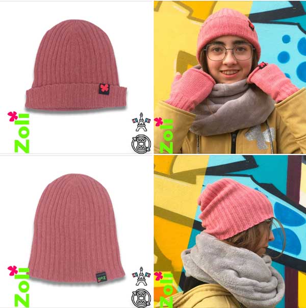 Bonnet évolutif en Laine recyclée