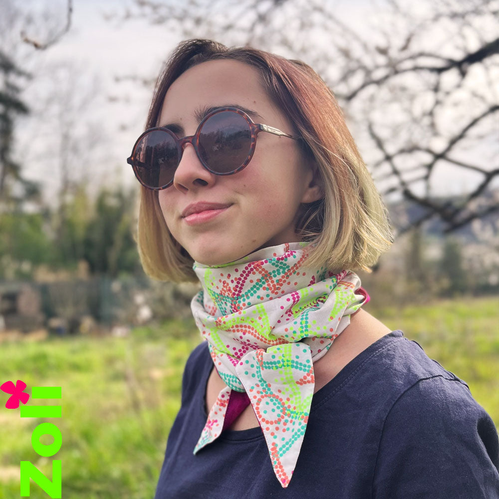 Foulard Coton assorti