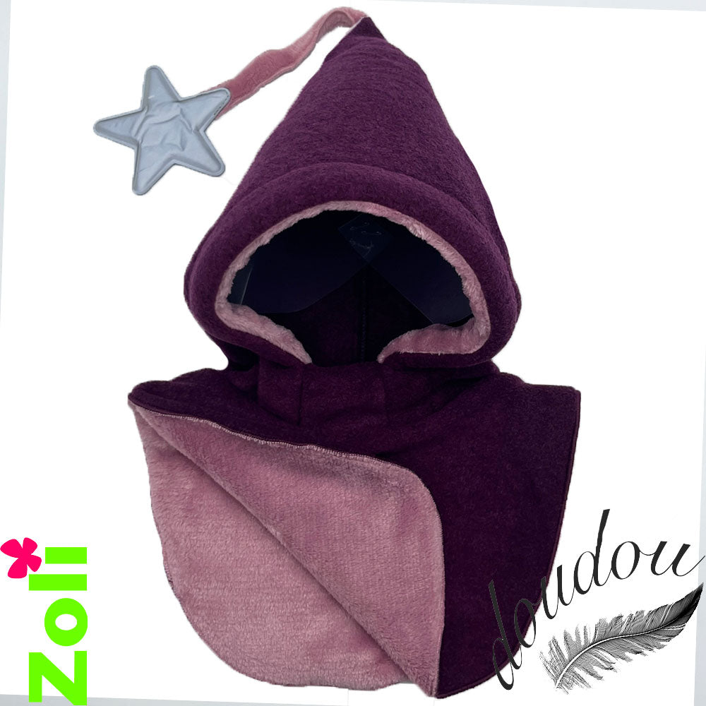 Capuchon enfant polaire