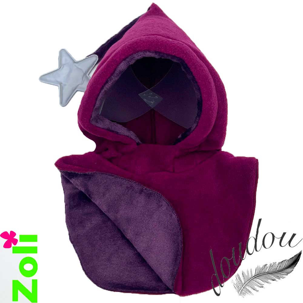Capuchon enfant polaire