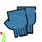 Bonnet et Mitaines en Laine recyclée - DERNIERS !