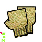 Bonnet et Mitaines en Laine recyclée - DERNIERS !