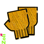 Bonnet et Mitaines en Laine recyclée - DERNIERS !