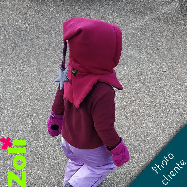Capuchon enfant polaire