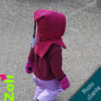 Capuchon enfant polaire