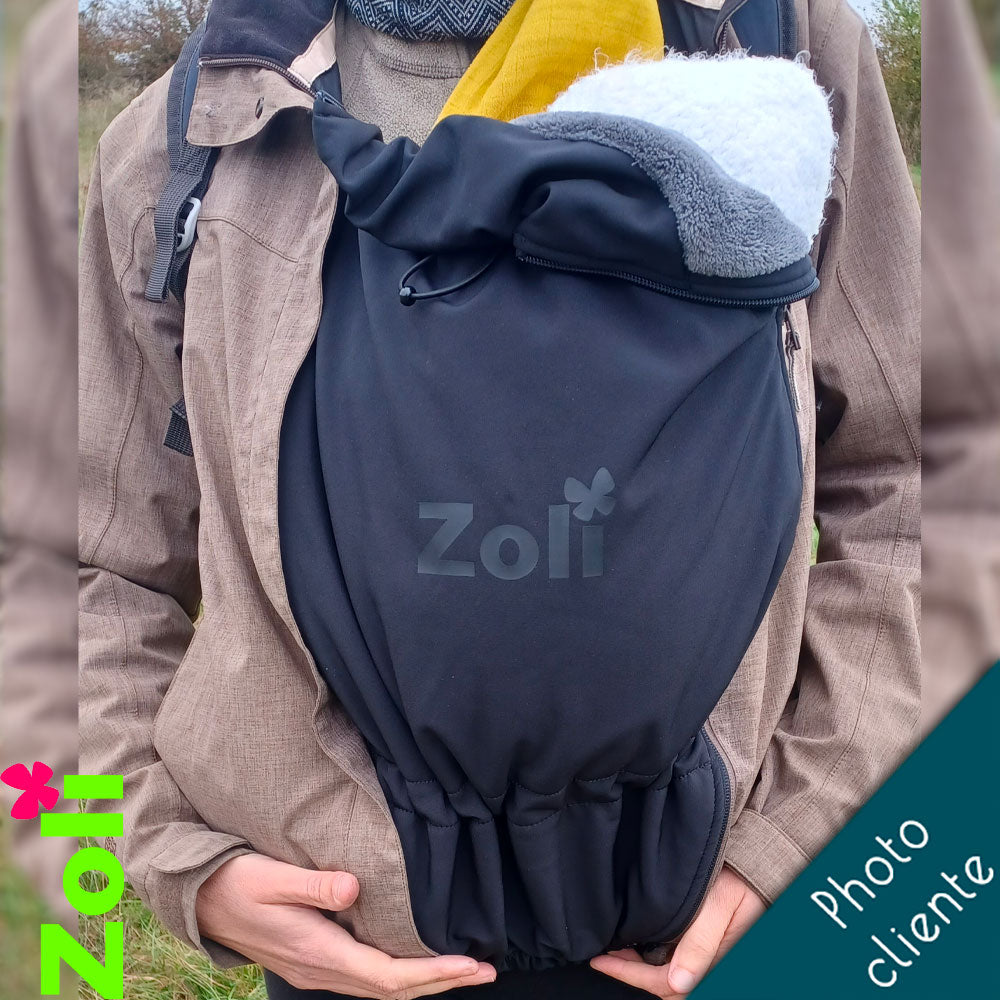 Extension de manteau pour le portage (DEUX Zips : Injecté et Spirale)