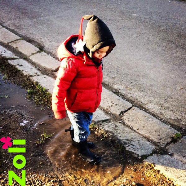Capuchon enfant polaire