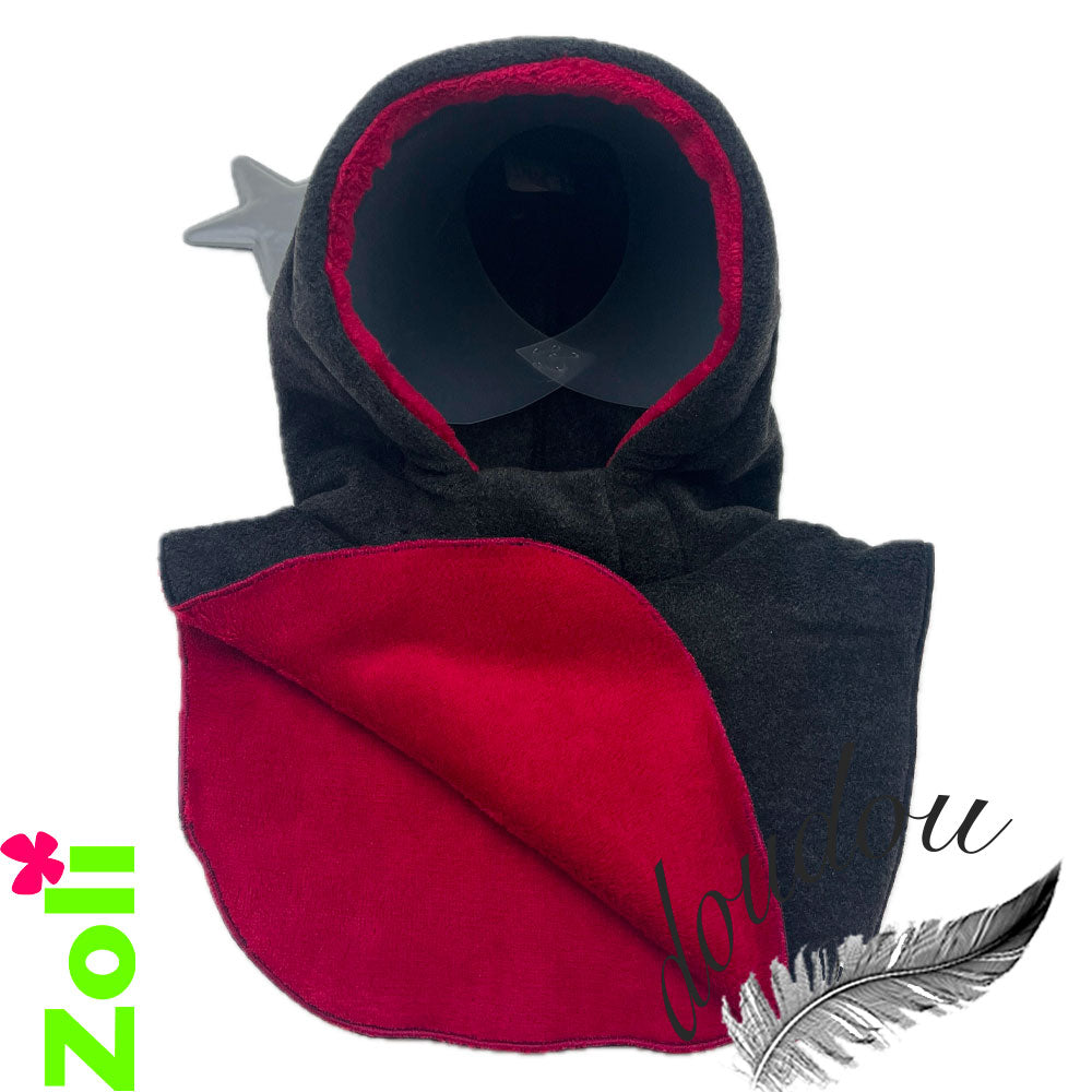Capuchon enfant polaire