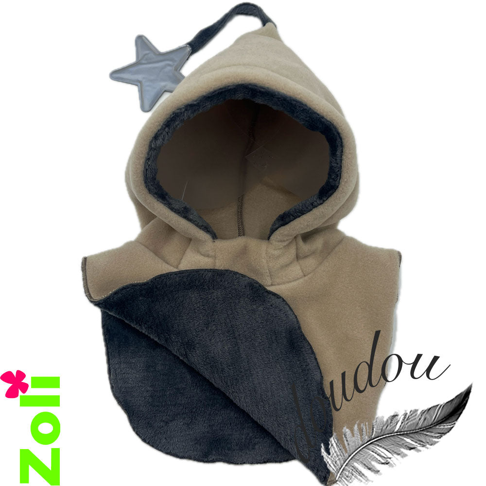 Capuchon enfant polaire