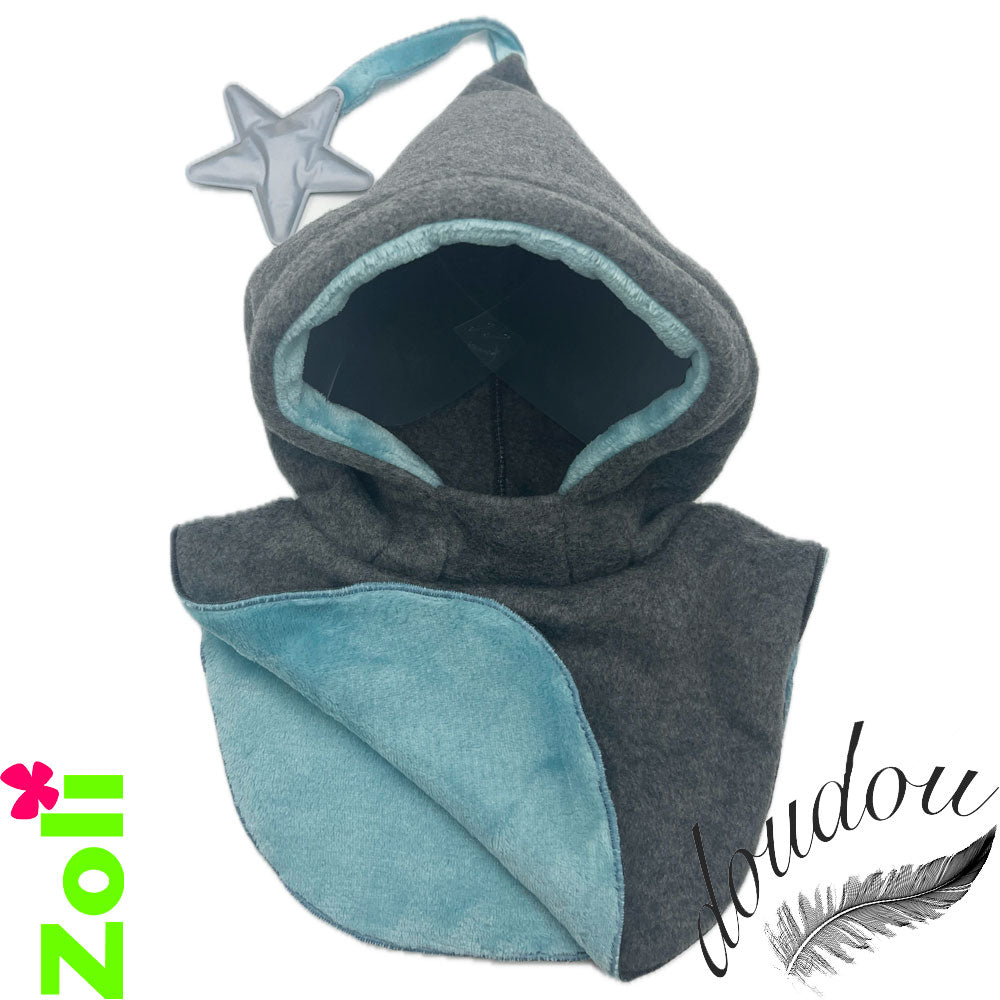 Capuchon enfant polaire