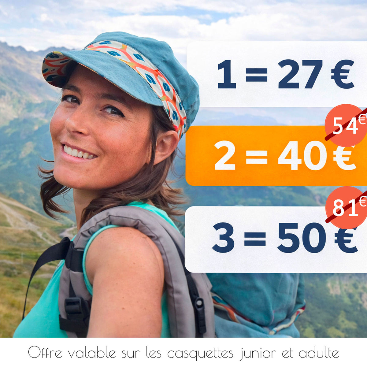 Casquette Junior et Adulte
